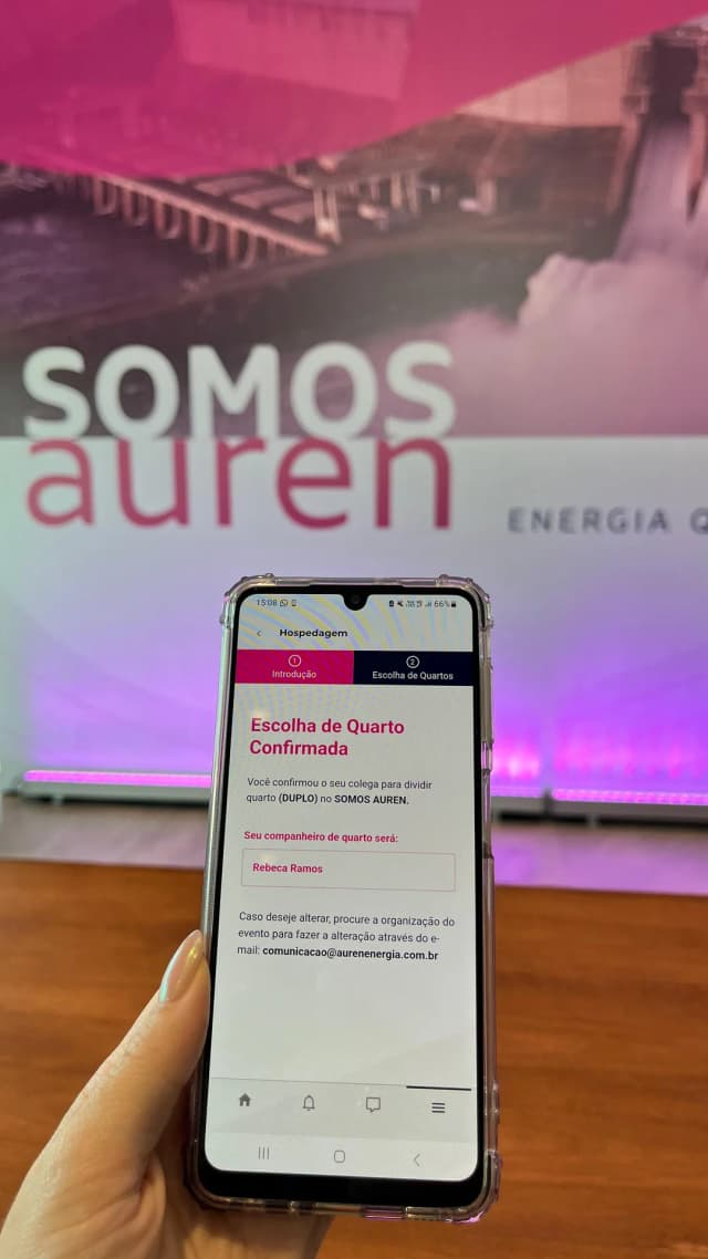 Match de Quartos — funcionalidade para viagens e convenções